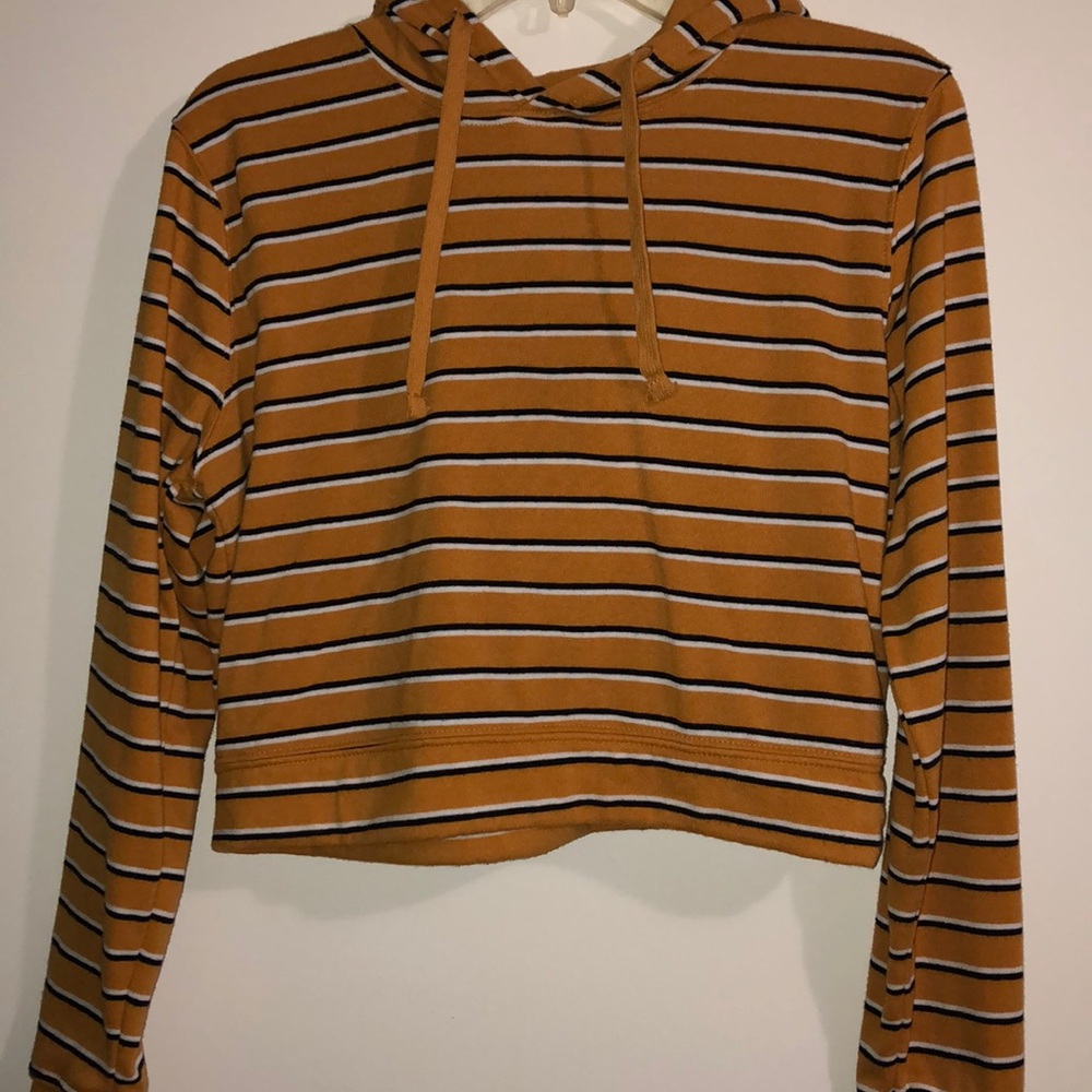 Crop top hoodie